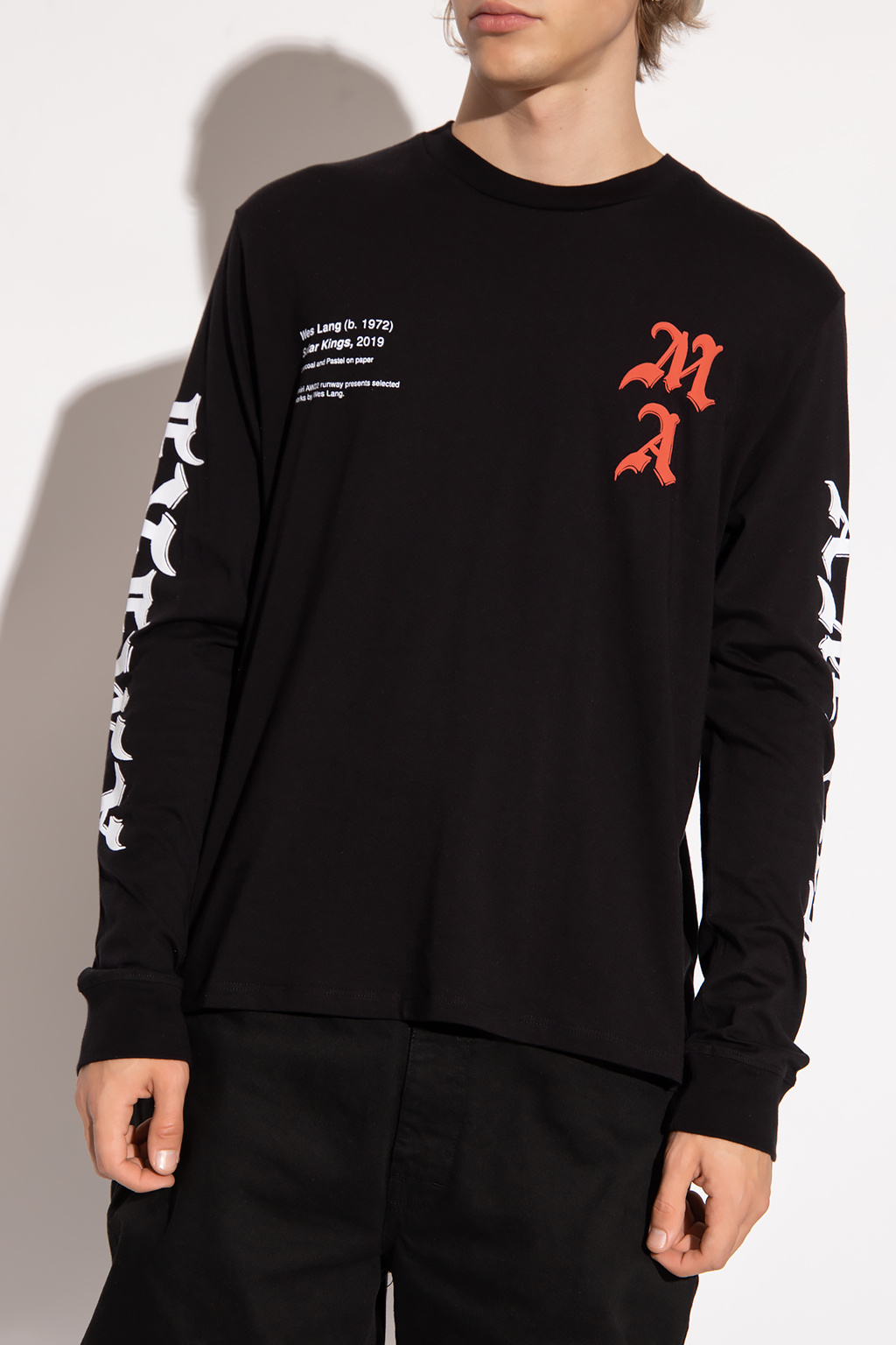 Amiri x Wes Lang Amiri - V-neck pouch pocket sweatshirt